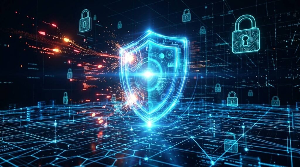 Cybersecurity shield