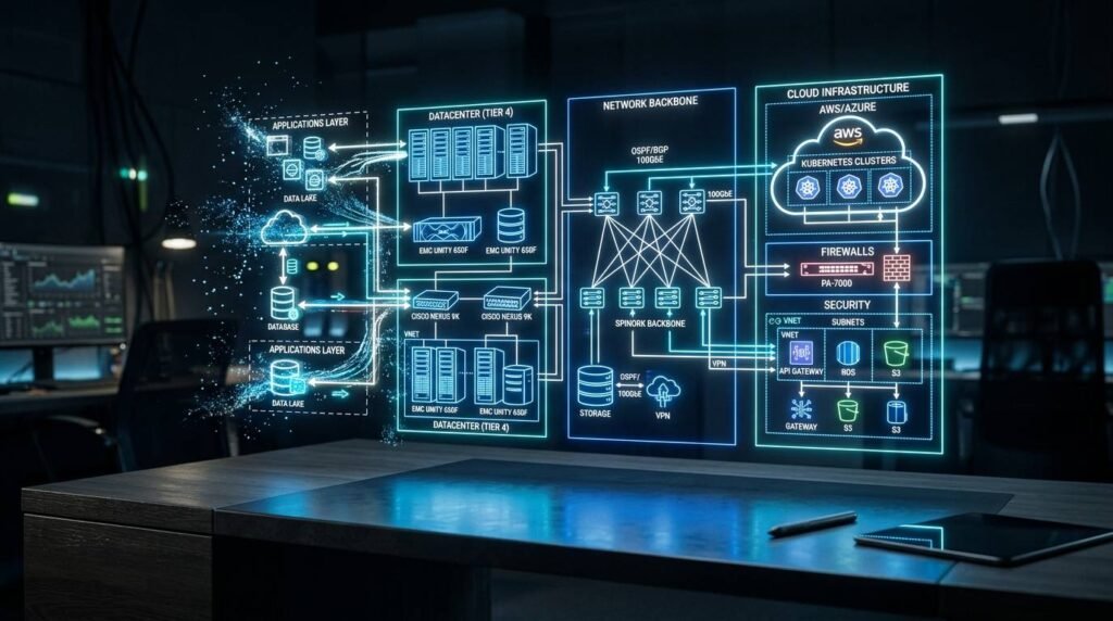 Professional services architecture